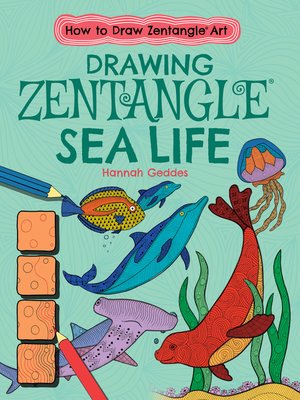 cover image of Drawing Zentangle Sea Life